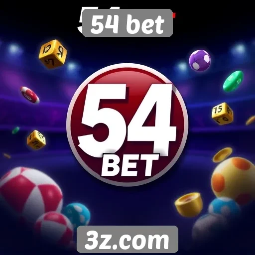 Variedade de jogos disponíveis na 54 bet